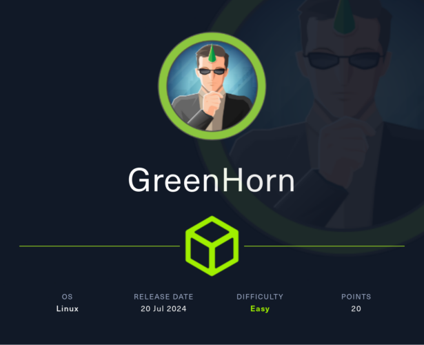 [HTB] GreenHorn